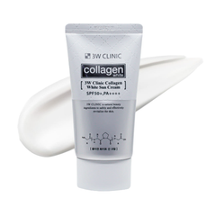 🎨 3W CLINIC Collagen White Sun Cream SPF50+ PA++++ 60g (3 Options)