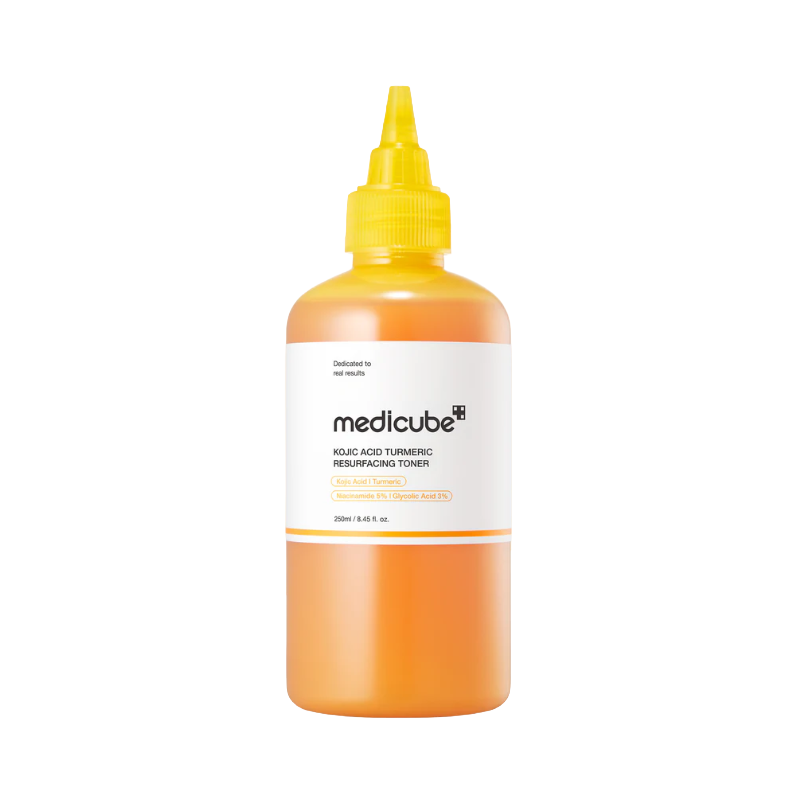 Medicube Kojic Acid Turmeric Resurfacing Toner 250ml (3 Options)