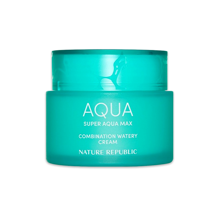 Nature Republic Super Aqua Max Combination Watery Cream(Complexity, Large capacity)120ml  (3 Options)