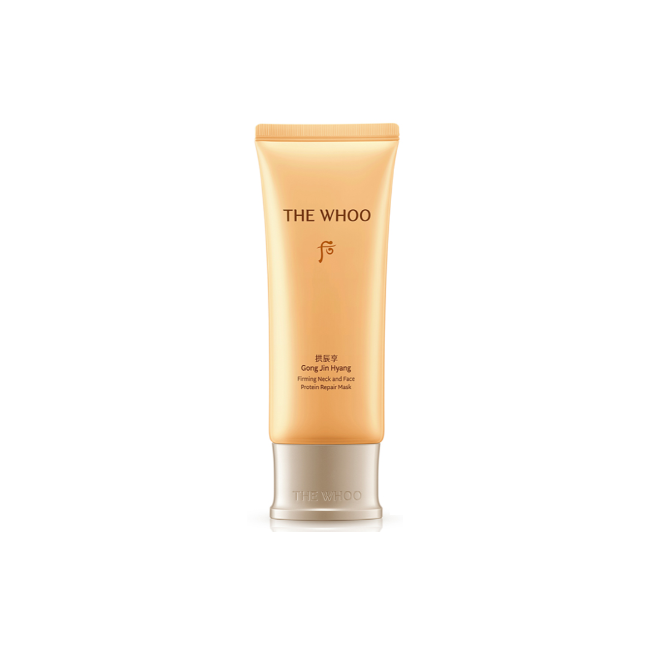 The History of Whoo – Gongjinhyang Elastic Neck & Face Protein Repair Mask 100ml (3 Options)