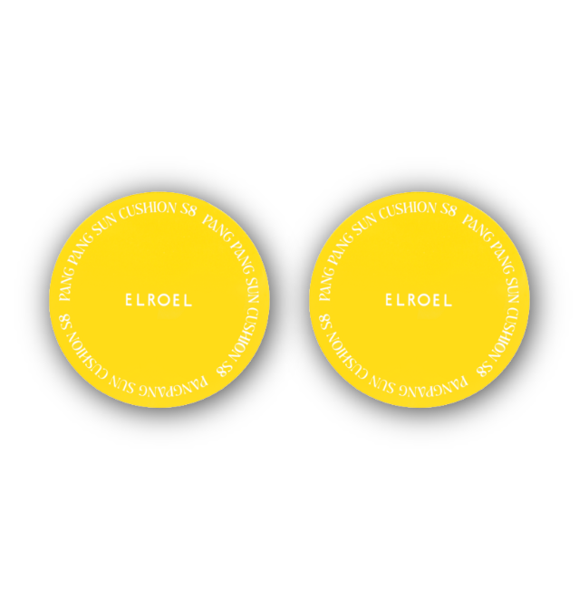 ELROEL Yellow Big Sun Cushion 25g (3 Options)