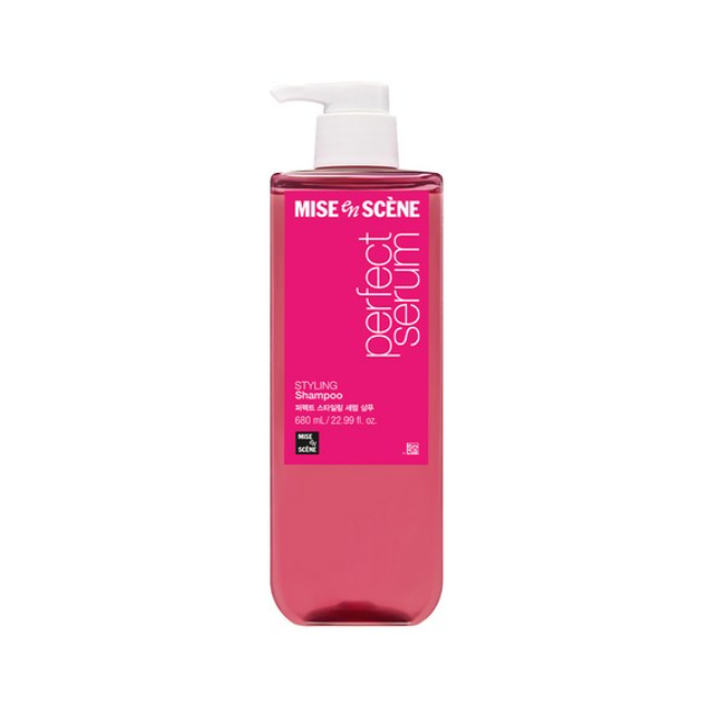 Mise En Scene Perfect Serum Styling Shampoo 680ml (Styling Professional/Golden Morocco Argan Oil) (2 Options)