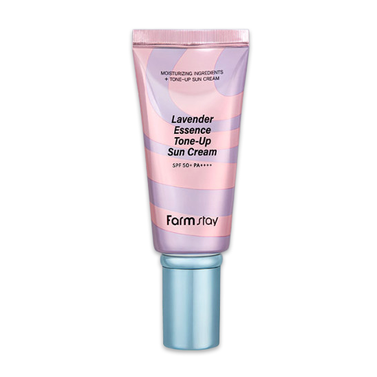 farm stay lavender essence tone-up sun cream 60g (3 Options)