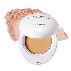 Enough All Day Glam Light Two Way Cake SPF28 PA++ 12g + Refill 12g (9 Options)
