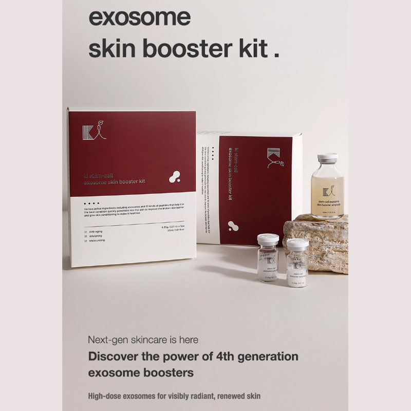 KI Cosmetics Stem-Cell Exosome Skin Booster Kit (30ml / 6ml × 5 Kits) (3 Options)