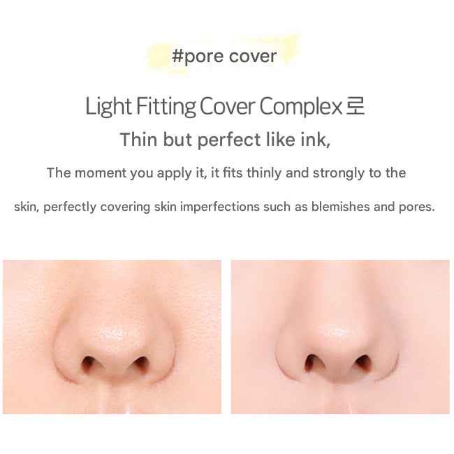 The Face Shop Ink Lasting Cushion Slim Fit New SPF35 PA++ Main 12g, Refill 12g (9 Options)