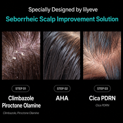 lilyeve Scalp:Turn CICA PDRN Deep Clean Shampoo 500ml / lilyeve Growturn Exosome Brush Ampoule 100ml ( 5 Options)