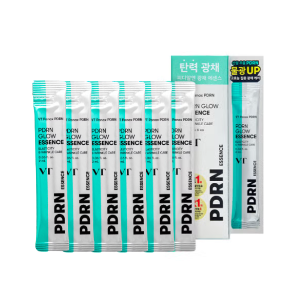 VT PDRN Radiance Toner 200 ml, Essence 2 ml × 6pcs, Sun Essence 50 ml, Glow Cream 50 ml (13 Options)