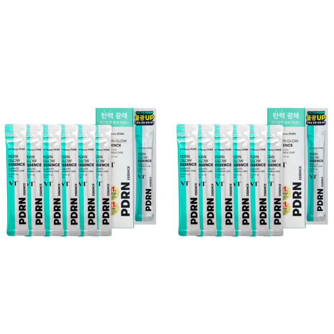 VT PDRN Radiance Toner 200 ml, Essence 2 ml × 6pcs, Sun Essence 50 ml, Glow Cream 50 ml (13 Options)