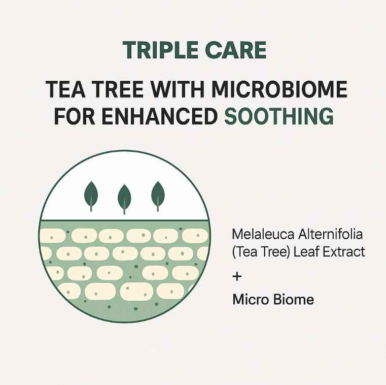 Farmstay Tea Tree Biome Calming Sun Serum (50ml  1.69 fl.oz.) - Ieumhub