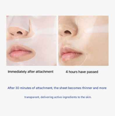 FarmStay Hydrogel Mask Sheet Duo Set 1box (4 sheets) 25g  0.88 oz per sheet - Ieumhub