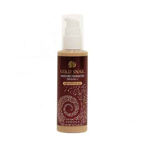 Enough Gold Snail Moisture Foundation 100ml - Ieumhub