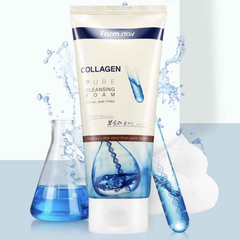 FARM STAY Collagen Pure Cleansing Foam 180ml (3 Options)