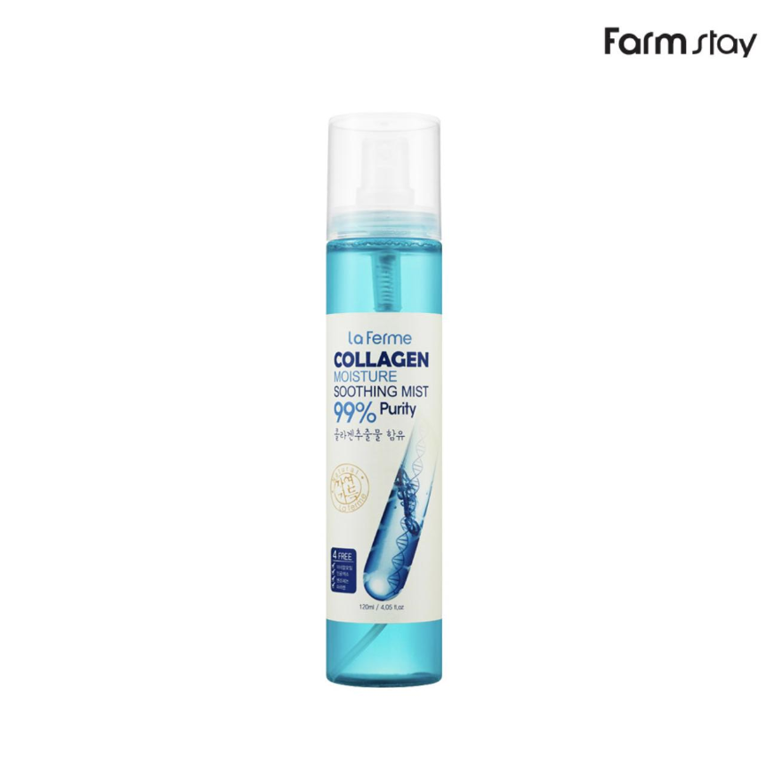 FARM STAY La Ferme Collagen Moisture Soothing Mist 120ml (3 Options)