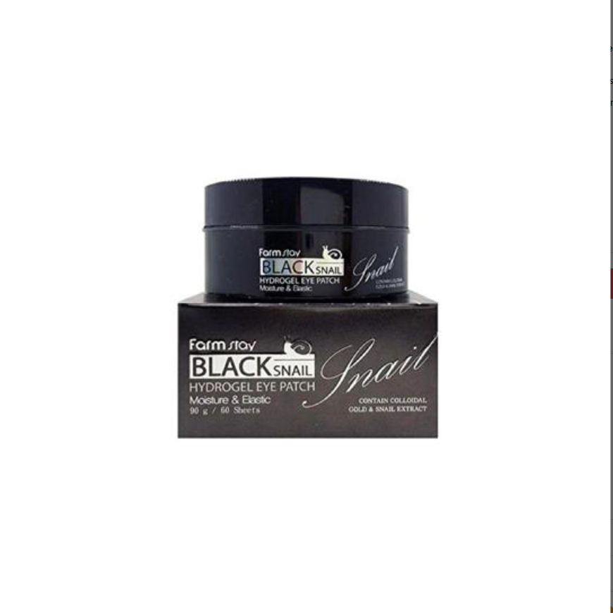 FARM STAY Black Snail Hydrogel Eye Patch 90g (3 Options)