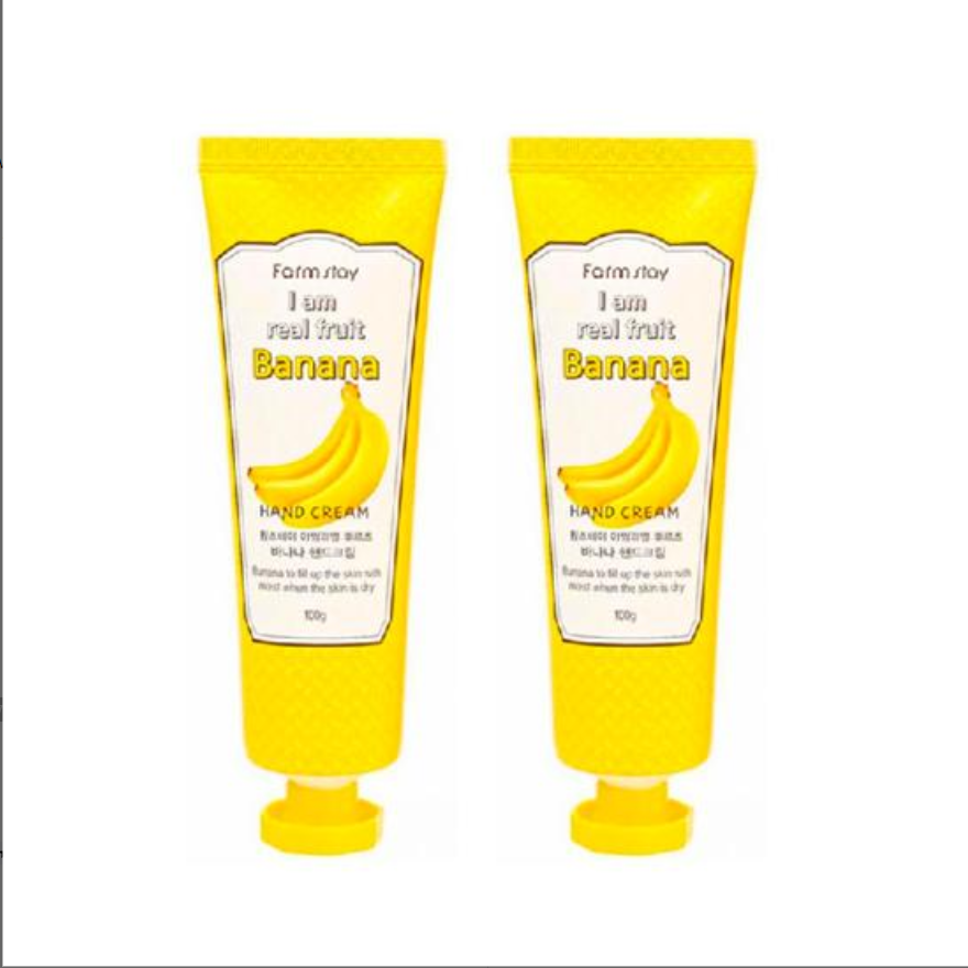 FARM STAY I am real fruit Banana Hand Cream 100ml (3 Options)