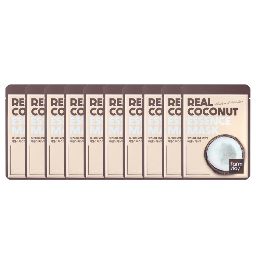 FARM STAY Real Coconut Essence Mask 23ml (3 Options)