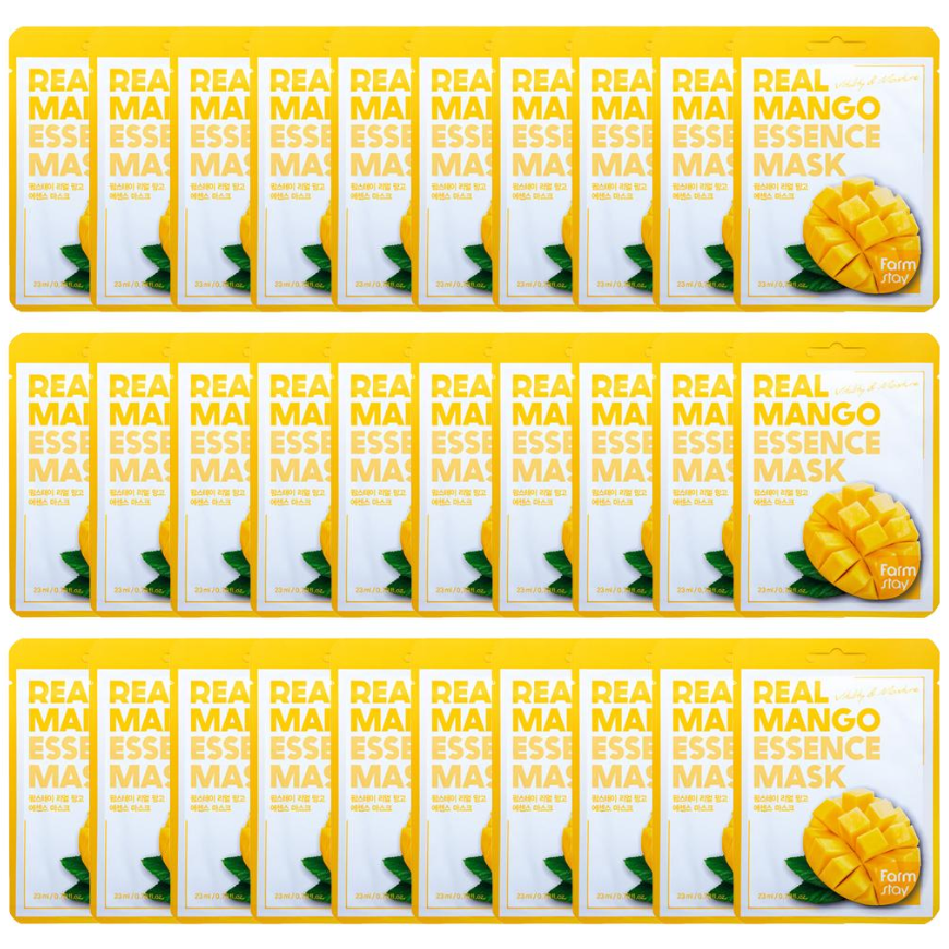 FARM STAY Real Mango Essence Mask 23ml (3 Options)