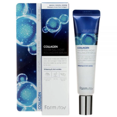 FARM STAY Collagen Water Full Moist Rolling Eye Serum 25ml (3 Options)