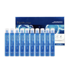 FARM STAY Collagen Water Full Moist Treatment Hair Filler 13ml * 10 PCS (3 options)