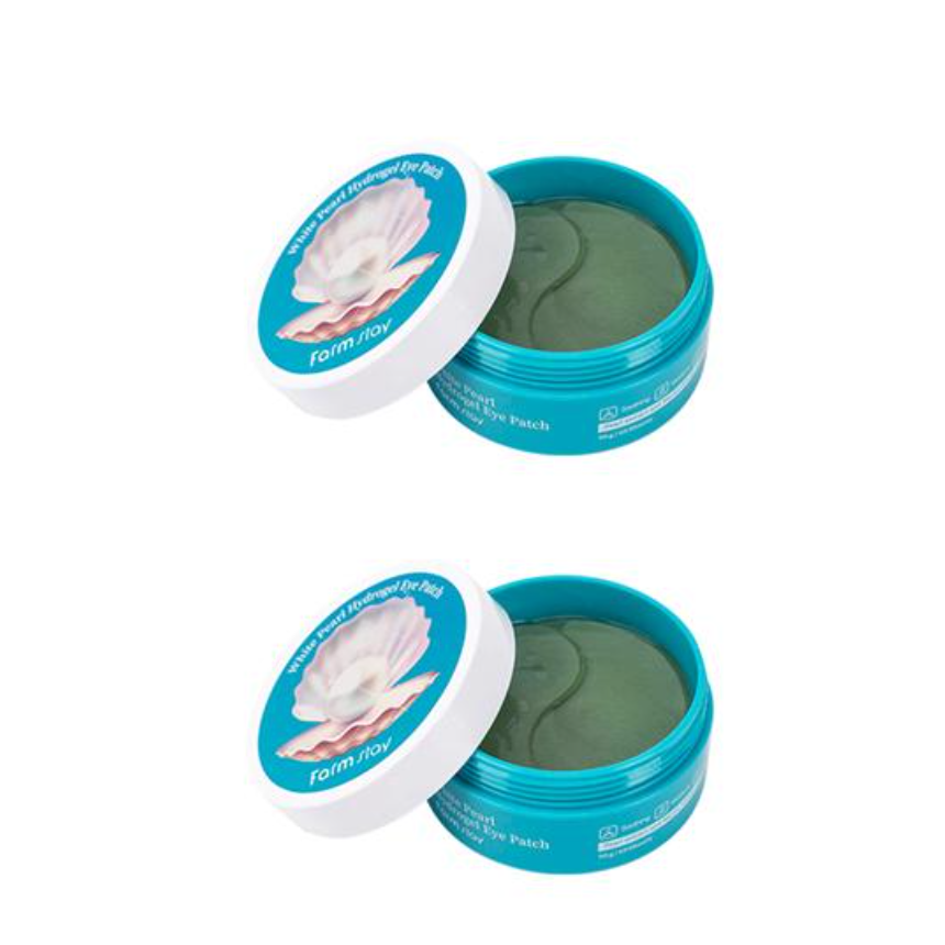 FARM STAY White Pearl Hydrogel Eye Patch 90g (3 Options)