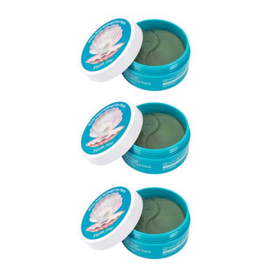 FARM STAY White Pearl Hydrogel Eye Patch 90g (3 Options)