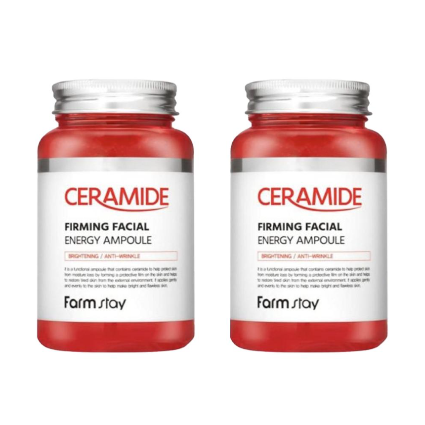 FARM STAY Ceramide Firming Facial Energy Ampoule 250ml (3 Options)