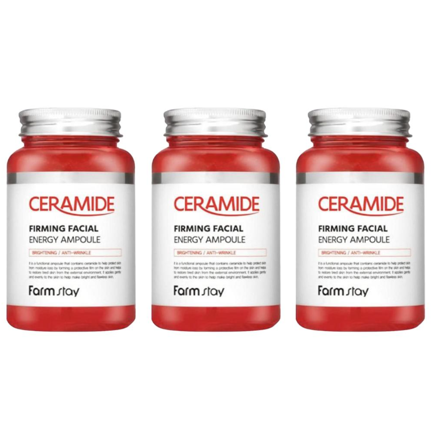 FARM STAY Ceramide Firming Facial Energy Ampoule 250ml (3 Options)