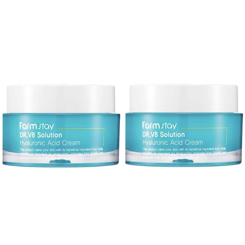 FARM STAY Dr. V8 Solution Hyaluronic Acid Cream 50ml (3 Options)