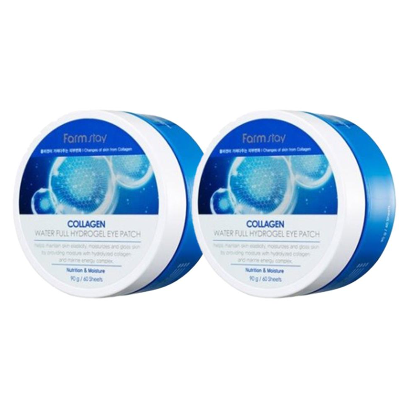 FARM STAY Collagen Water Full Hydrogel Eye Patch 90g (3 Options)