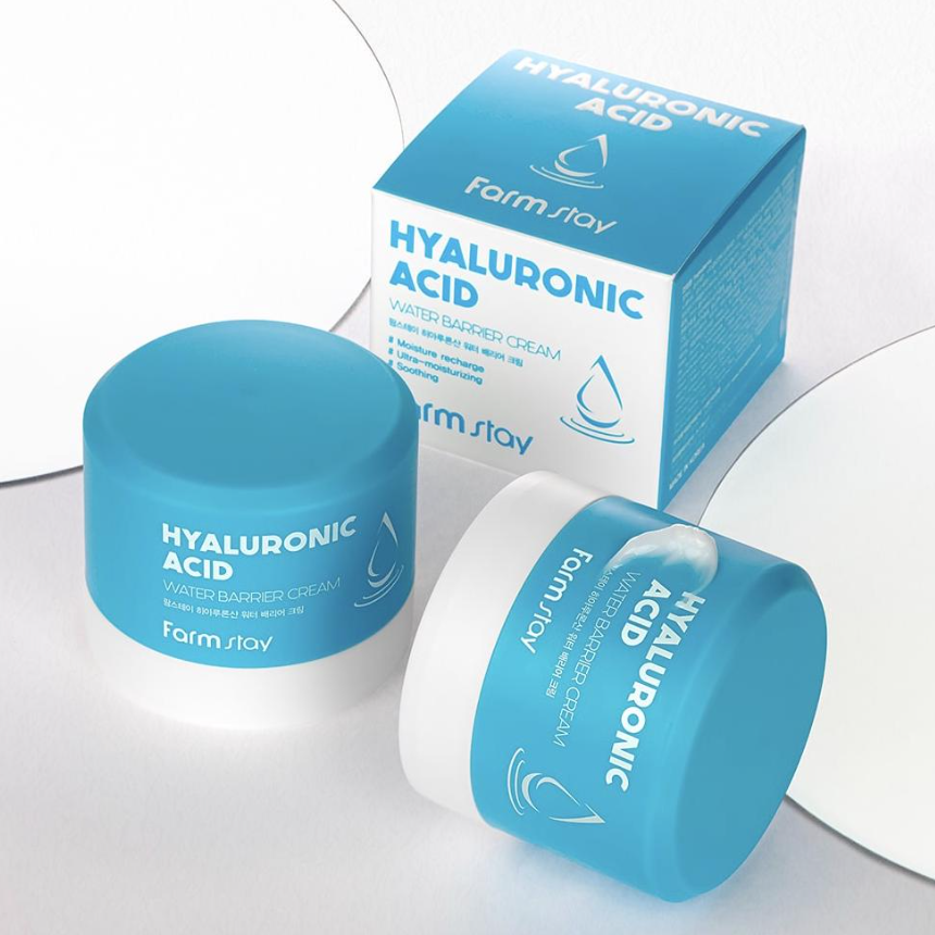 🧴FARM STAY Hyaluronic Acid Water Barrier Cream 80ml (3 Options)