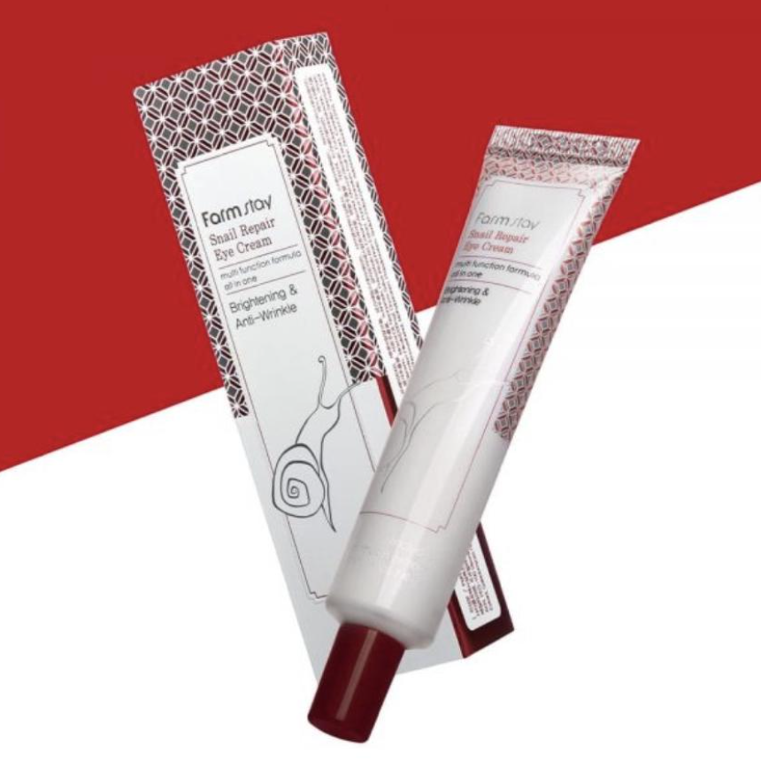 FARM STAY Snail Repair Eye Cream 40ml (3 Options)