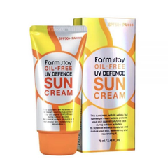 FARM STAY Oil Free UV Defense Sun Cream SPF 50+ PA +++ 70ml (3 Options)