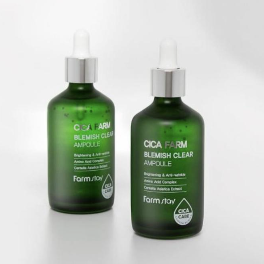 FARM STAY Cica Farm Blemish Clear Ampoule 100ml (3 Options)