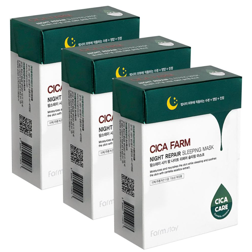 🧴FARM STAY Cica Farm Night Repair Sleeping Mask (3 Options)