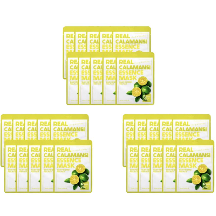 FARM STAY Real Calamansi Essence Mask 23ml (3 Options)