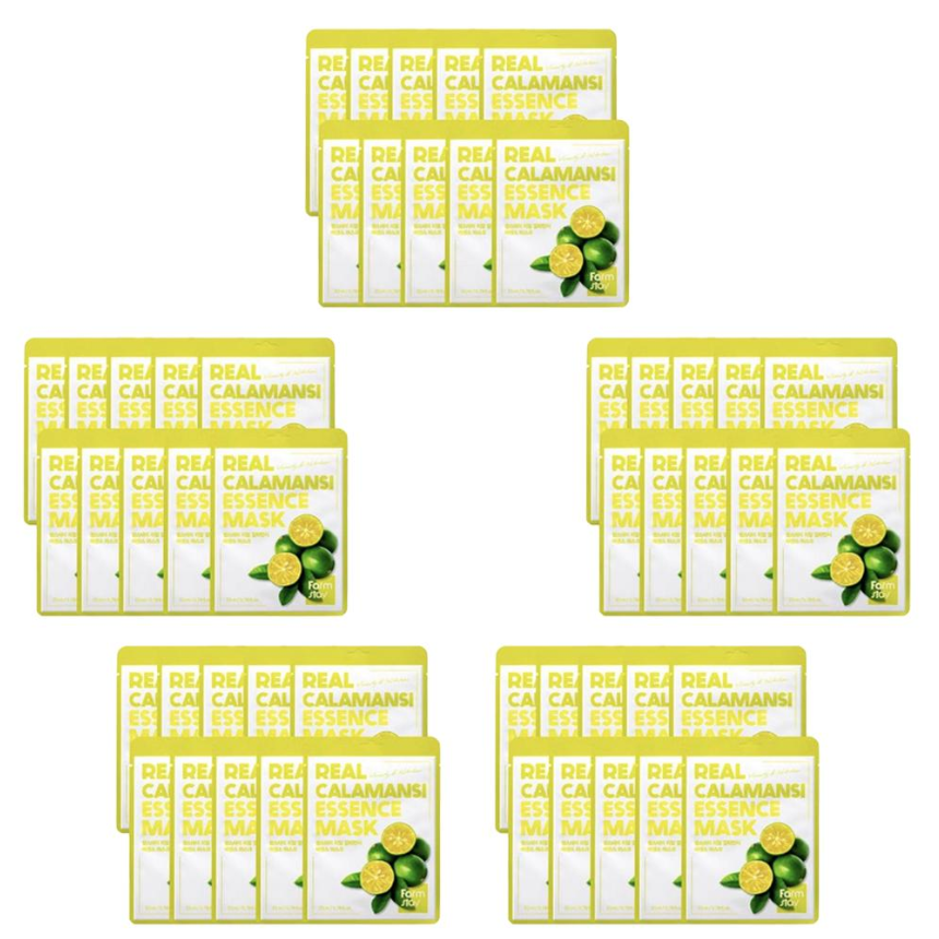 FARM STAY Real Calamansi Essence Mask 23ml (3 Options)
