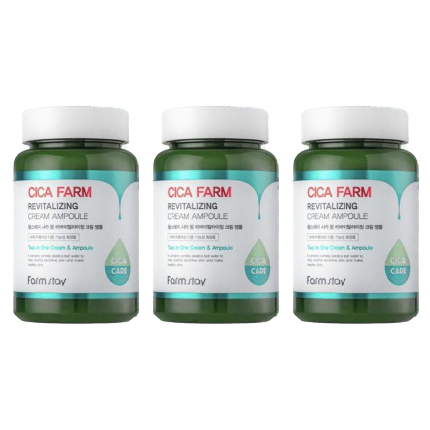 FARM STAY Cica Farm Revitalizing Cream Ampoule 250ml (3 Options)