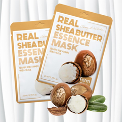 FARM STAY Real Shea Butter Essence Mask 23ml (3 Options)