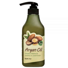 FARM STAY Argan Oil Complete Volume Up Shampoo & Conditioner 530ml (3 Options)
