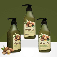 FARM STAY Argan Oil Complete Volume Up Shampoo & Conditioner 530ml (3 Options)