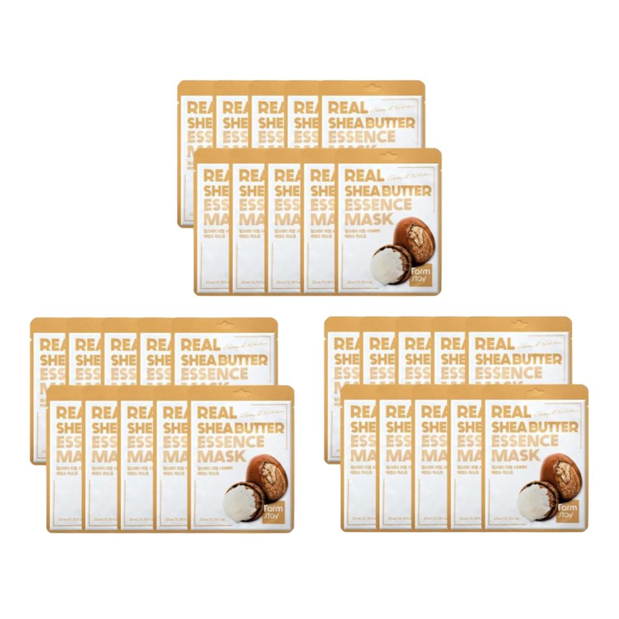 FARM STAY Real Shea Butter Essence Mask 23ml (3 Options)