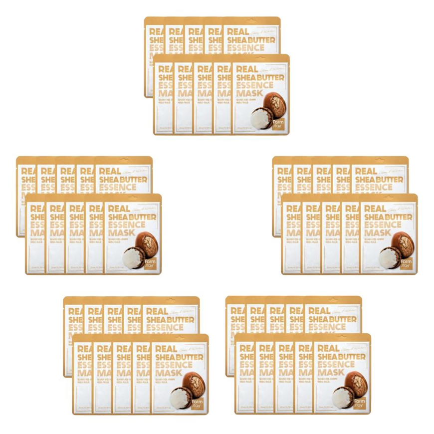 FARM STAY Real Shea Butter Essence Mask 23ml (3 Options)
