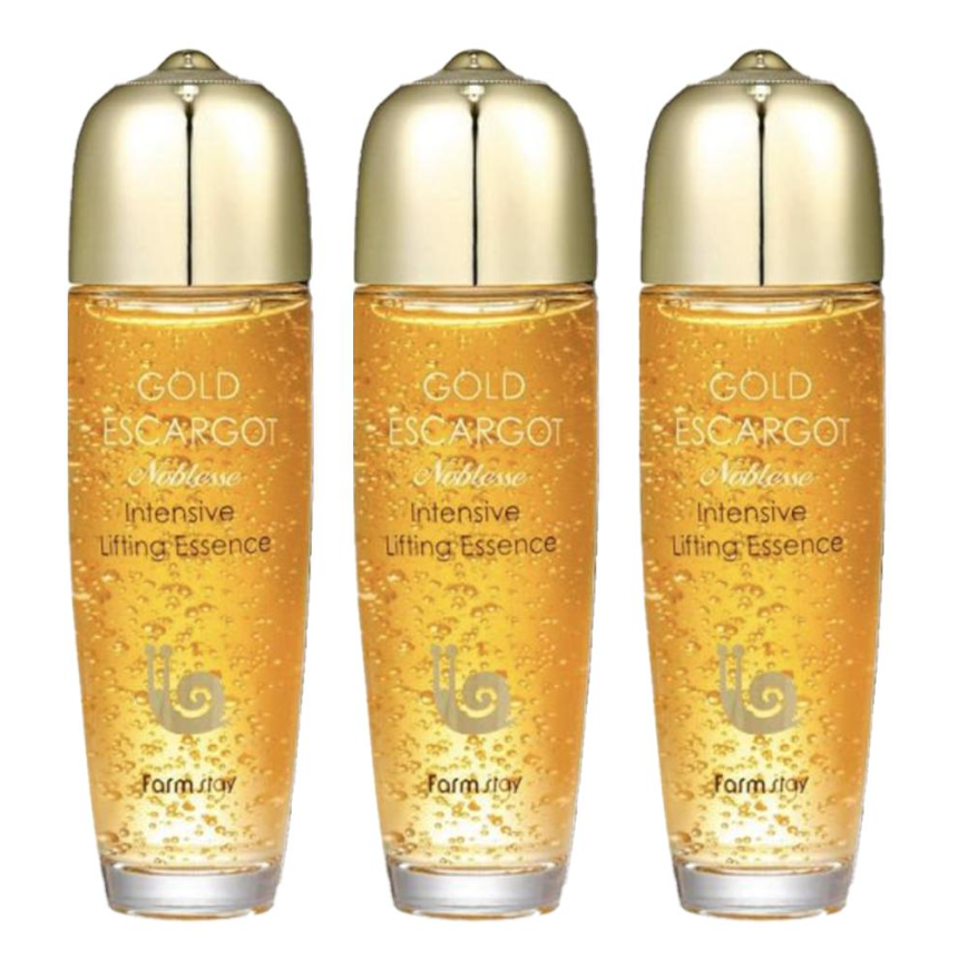 FARM STAY Gold Escargot Noblesse Intensive Lifting Essence 150ml (3 Options)