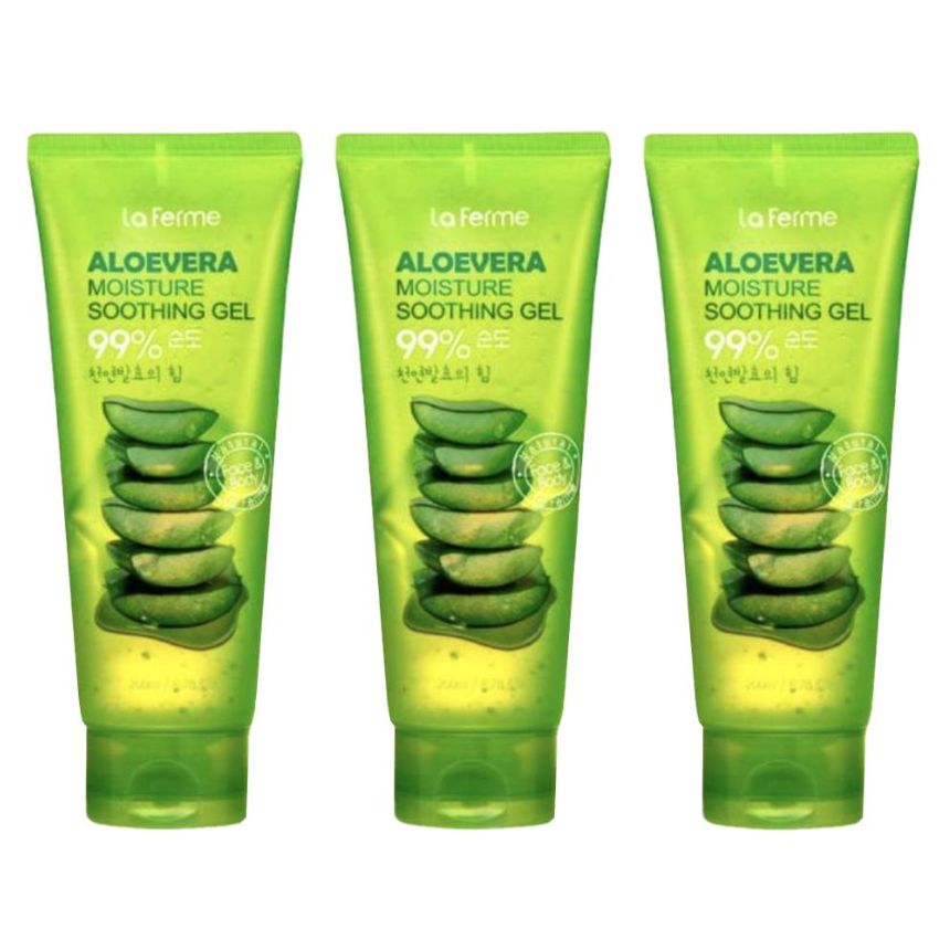 FARM STAY La Ferme Aloe Vera Moisture Soothing Gel 200ml (3 Options)