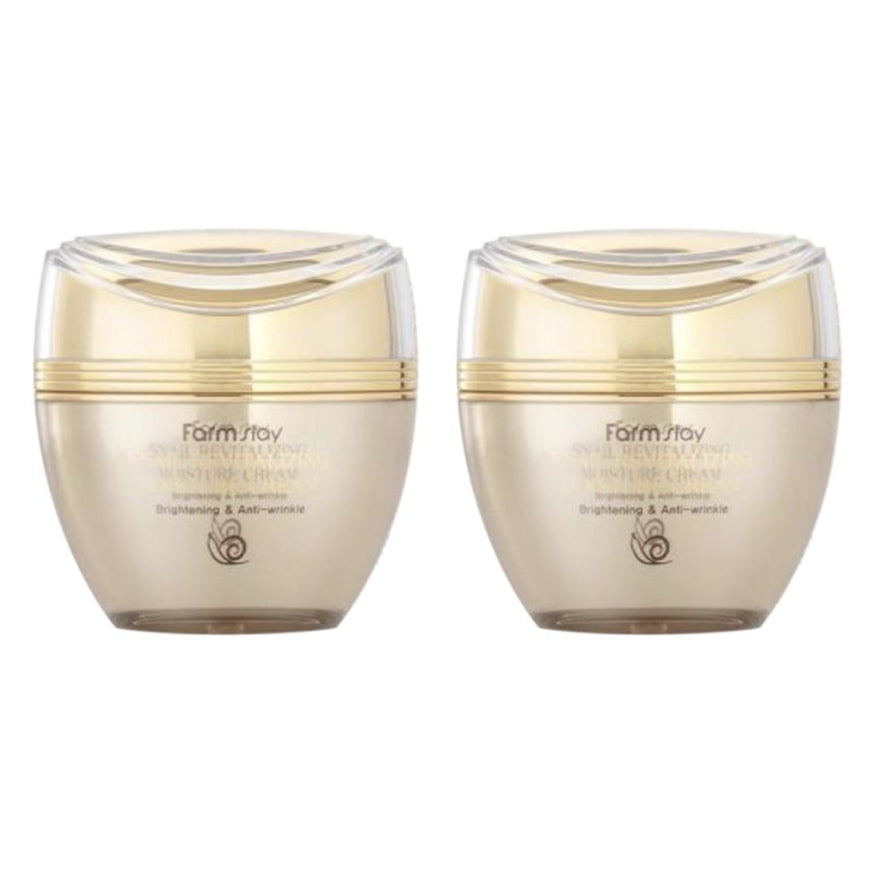 FARM STAY Snail Revitalizing Moisture Cream 50ml (3 Options)