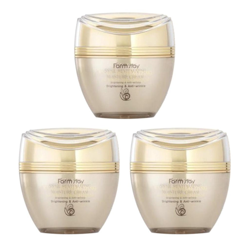 FARM STAY Snail Revitalizing Moisture Cream 50ml (3 Options)