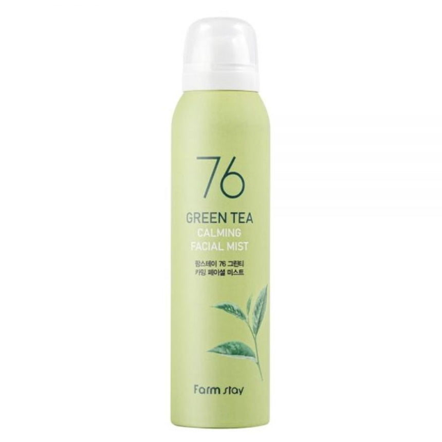 FARM STAY 76 Green Tea Calming Facial Mist 120ml (3 Options)