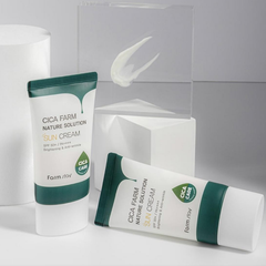 FARM STAY Cica Farm Nature Solution Sun Cream SPF50+ PA++++ 50g (3 Options)