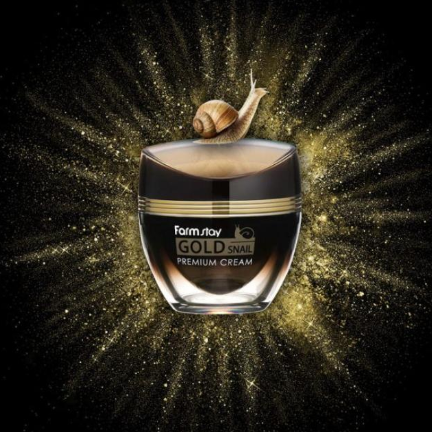 FARM STAY Gold Snail Premium Cream 50ml (3 Options)